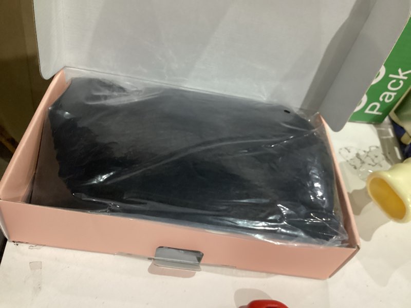 Condition photo showing New/Like New for Bob Wig Human Hair 210% Density Bob Wig with Bangs 100% Human Hair Wigs for Black Women Pre-Bleached Glueless Straight Bob Wigs(10Inch,black bob wig) 10 Inch Black