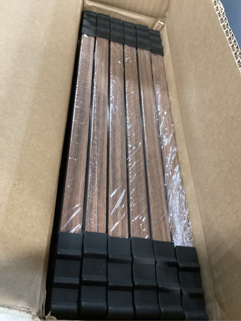 Condition photo showing New/Like New for framed sage green botanical wall art for kitchen, set of 6 rustic herb canvas prints artwork for modern farmhouse walls, herbs spices plant leaf pictures for dining room living room bedroom wall decor 11" w x 14" h x 6pcs herbs - walnut framed