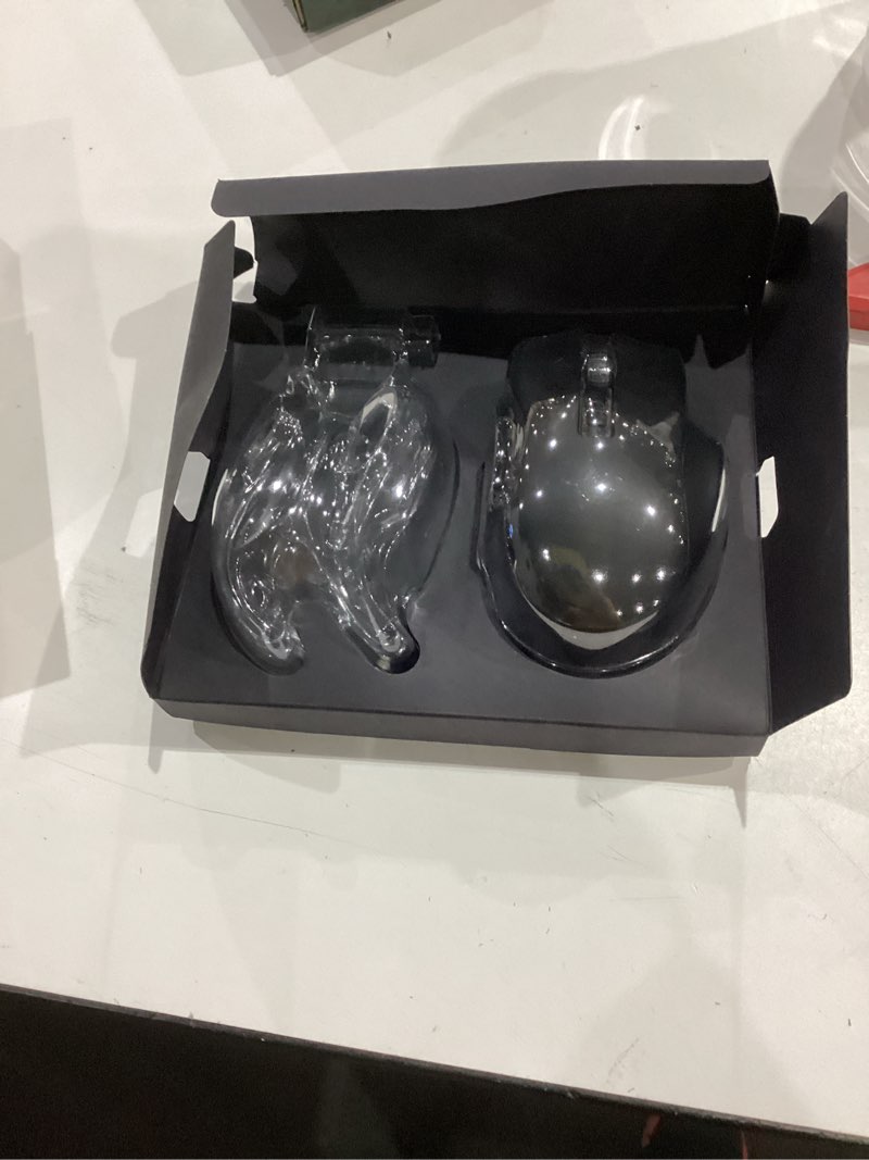 Condition photo showing As Is for razer naga v2 pro wireless mmo gaming mouse: 19+1 programmable buttons w/swappable side plates - hyperscroll pro wheel - focus 30k optical sensor - mouse switches gen-3-300 hr battery