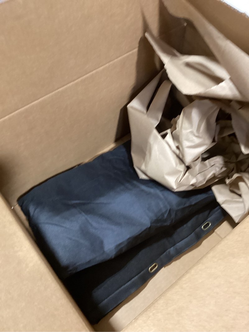 Condition photo showing As Is for Backflow Preventer Cover Insulated with Thicker 7 Layers Fabric, 16" W x 20" H Backflow Cover with Aluminum Foil Layer for Winter Pipe Freeze Protection, Backflow Insulation Cover Black 16"W × 20"H