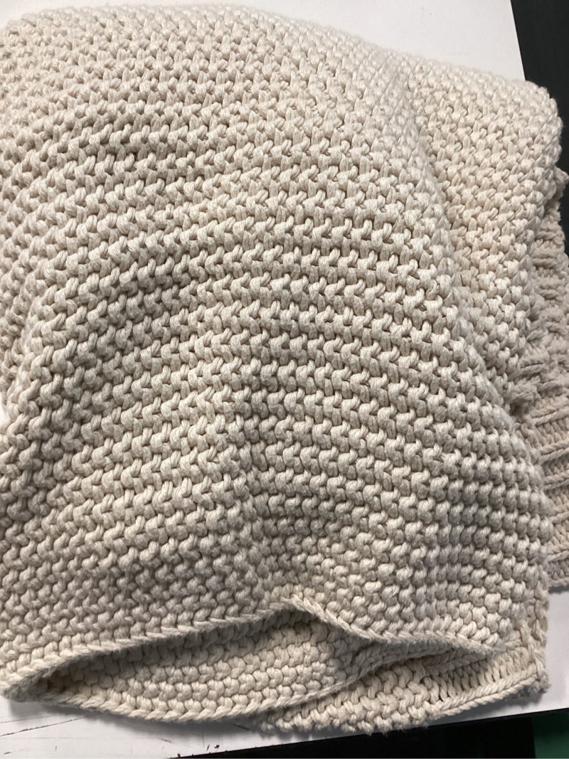 Condition photo showing Good Condition for  quince cotton fisherman throw