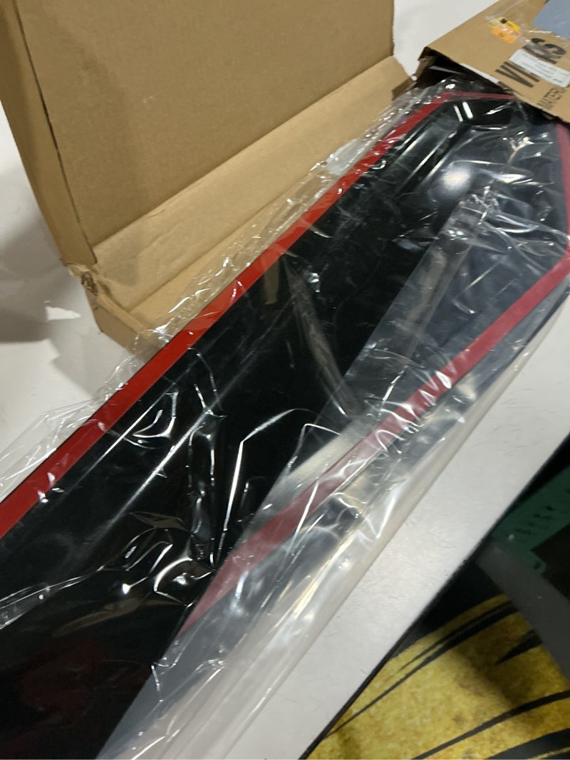 Condition photo showing As Is for Window Rain Guards for Kia Seltos 2021-2025, Window Visor Guard Vent Wind Shade Deflector Rain Shield Protector Sun Visor for Seltos 21-25, Tape-on/Outside-Mount, 4 Pieces For 21-24 Seltos