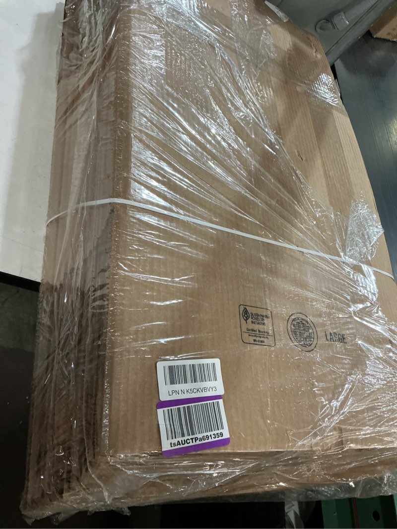 Condition photo showing Good Condition for amazon basics cardboard moving boxes for packing and shipping, large size, 20" x 20" x 15", brown, 12-pack large, 12-pack