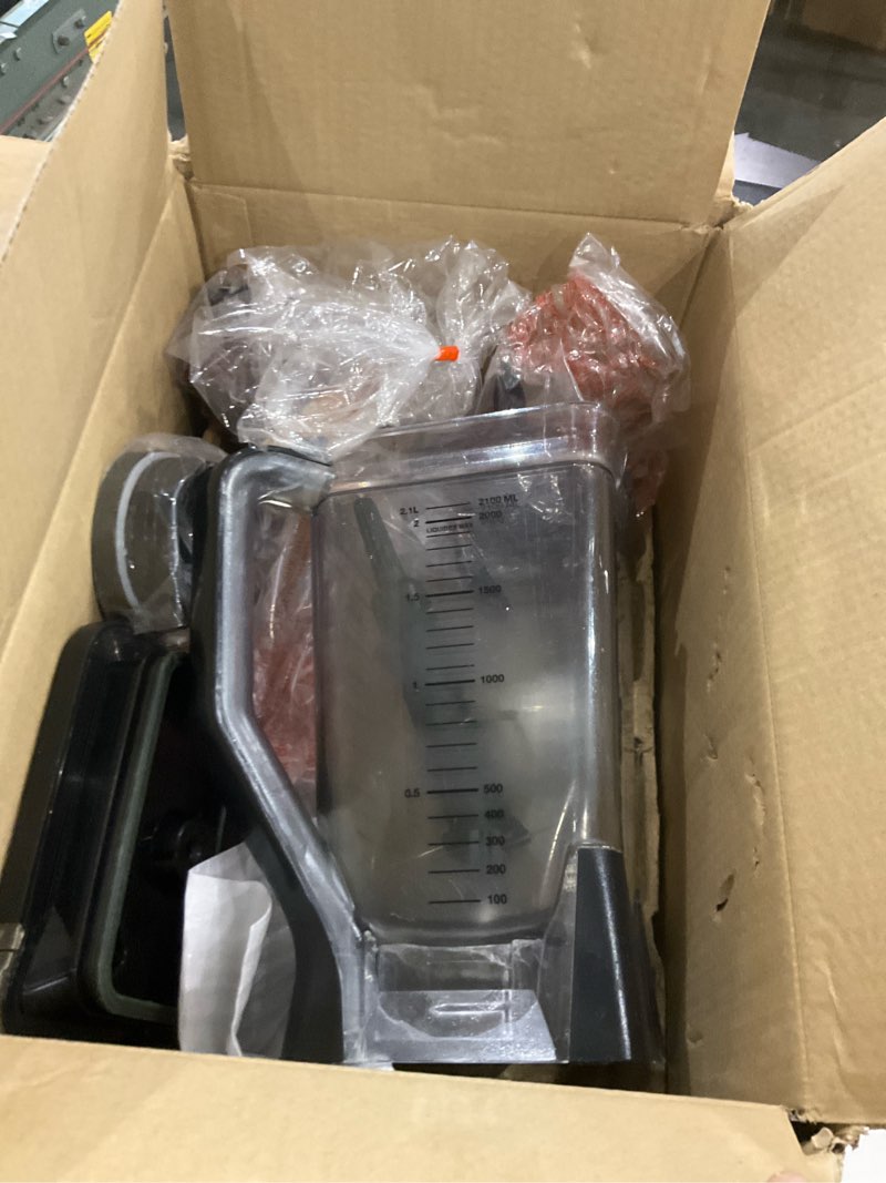 Condition photo showing As Is for Ninja Mega Kitchen System, 1500W, 72 oz. Full-Size Blender & 8-Cup Food Processor with (2) 16 oz. To-Go Cups, Total Crushing Technology - Smoothies, Ice Crushing, Purees, Dough & More, Black, BL770 Pitcher+Bowl+(2) 16-oz. Cups