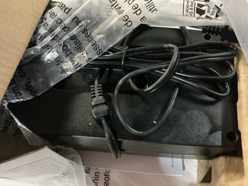Condition photo showing As Is for pen+gear 6-sheet strip cut credit card & paper shredder, black