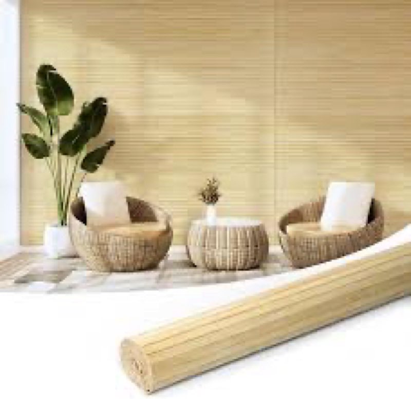 natural bamboo wall panel for interior wall decor, pole wrap wainscoting paneling, eco-friendly form