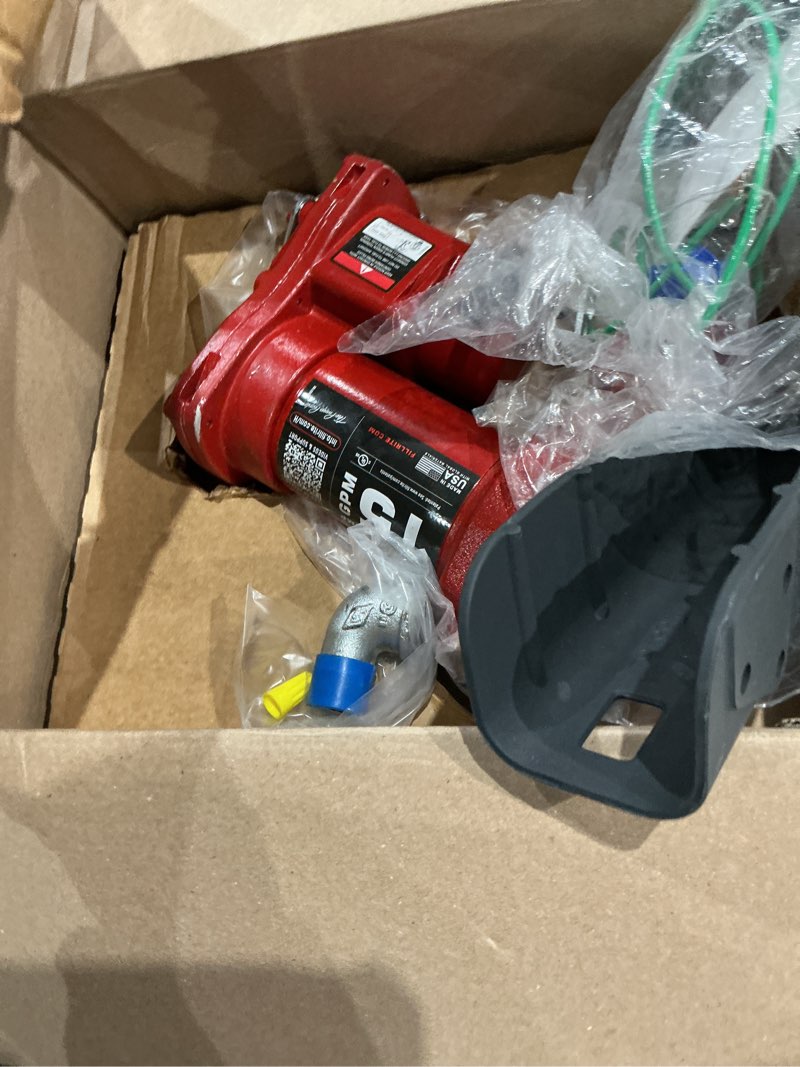 Condition photo showing As Is for fill-rite fr604h 115v 15 gpm fuel transfer pump (pump only) | gasoline, diesel, kerosene, ethanol & methanol blends & biodiesel