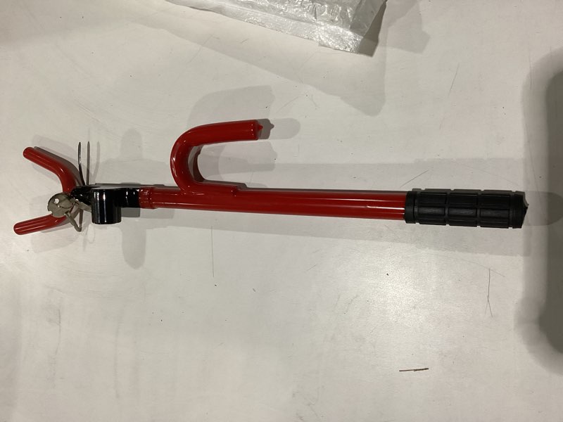 Condition photo showing New/Like New for universal security car van vehicle steering wheel lock