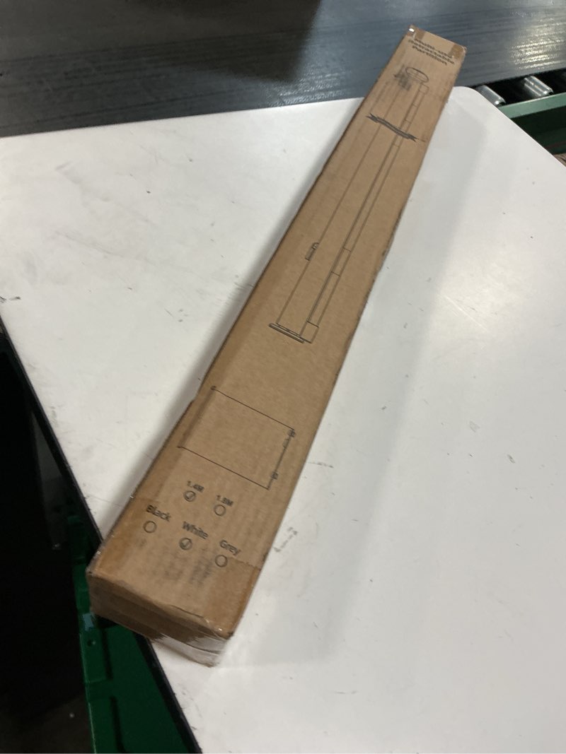 Condition photo showing New/Like New for retractable baby gates for doorways, mesh dog gate for stairs, pet gate indoor, extends to 55" wide 33" tall, safety toddlers gates for hallways, indoor & outdoor use, white white 33'' tall x 55'' wide