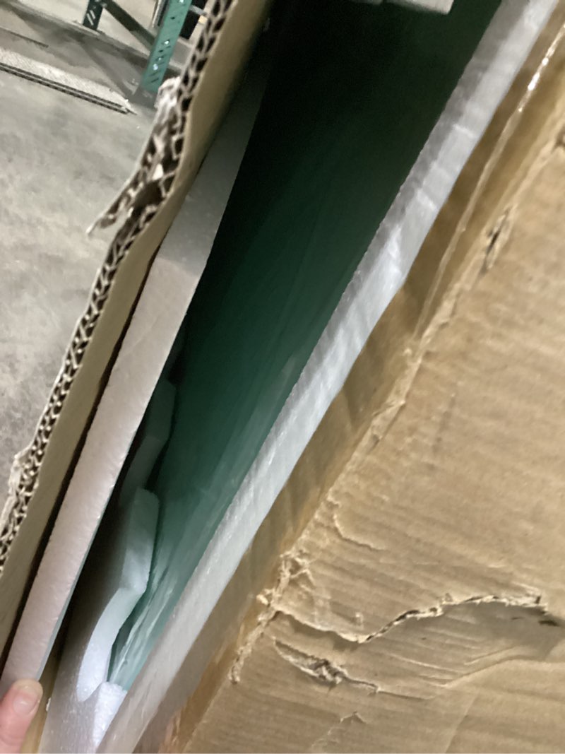 Condition photo showing Good Condition for Frigidaire Retro Compact Fridge with Chiller, 3.2 cu ft Countertop Fridge with Built-In Bottle Opener, Compact Refrigerator for Office, Bedroom, Dorm Room or Cabin - 16.5" D x 19" W x 31" H (Blue)