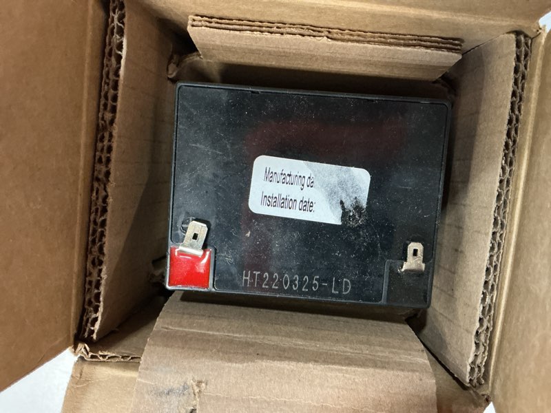 Condition photo showing As Is for chamberlain / liftmaster / craftsman 4228 replacement battery for battery backup equipped garage door openers (packaging may vary) medium medium battery
