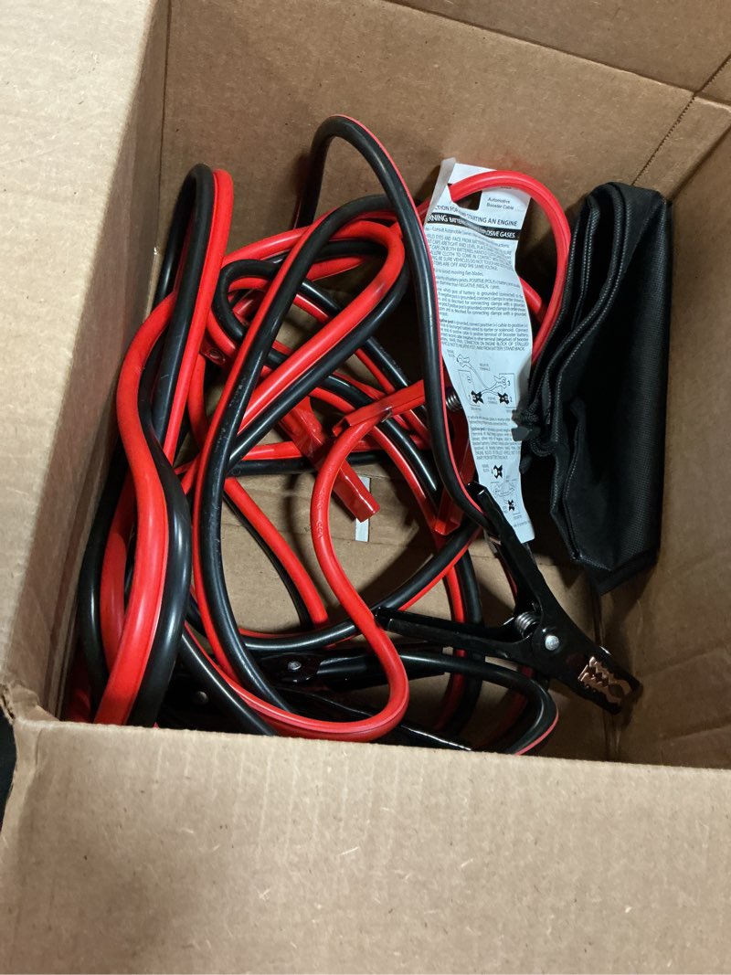 Condition photo showing Good Condition for cartman booster cable, jumper cables 8 awg x 12