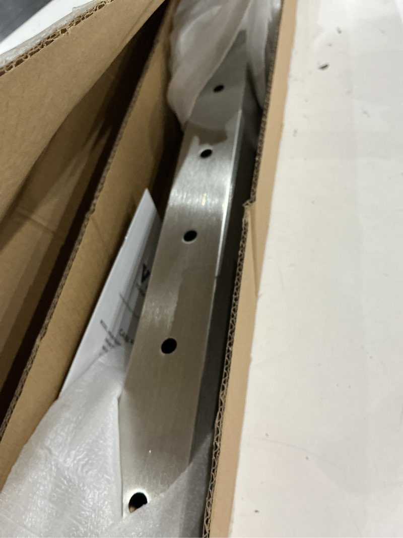 Condition photo showing Good Condition for vevor level drilled cable railing post, 10 holes, 36x2x2 inches stainless steel cable railing system kit for indoor outdoor deck balcony, 1 pack, silver, product id 1jzlgzxys91466kzk001v0 36"x2x2 level post-silver 1