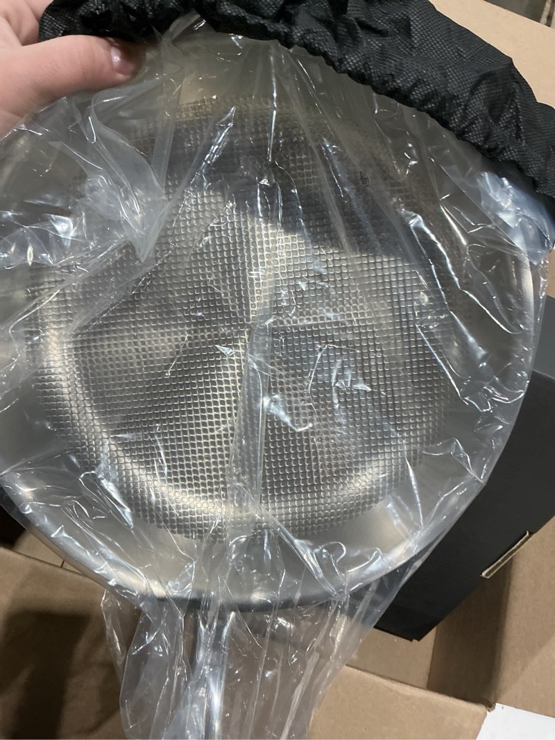 Condition photo showing New/Like New for 9.45 inch titanium pans for cooking,99.6% titanium frying pan healthy non-toxic titanium cookware with lid for even heating, induction compatible oven & broiler safe 9.45in