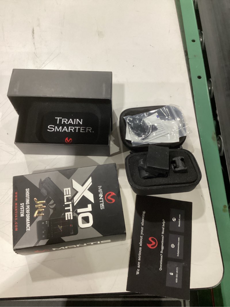 Condition photo showing New/Like New for Mantis X10 Elite Shooting Performance System |Dry Fire Training System | Works with 9mm & Any Other Firearm | Score & Analyze Every Shot with Free App | Shooting Practice at Home