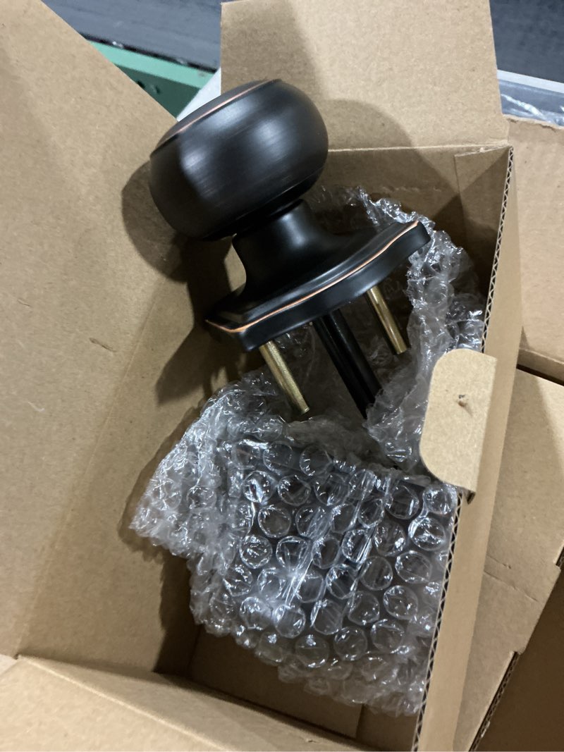 Goldenwarm Oil Rubbed Bronze Door Knobs Interior, Bedroom Door Knob & Bathroom for Privacy, Bronze I