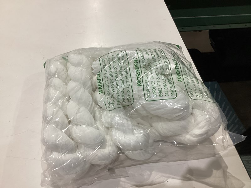 Condition photo showing Good Condition for 6 pack white cheesecloth table runner 10ft long summer boho gauze table runner rustic sheer runner for spring wedding bridal baby shower birthday party table decor easter decorations white 6 pack