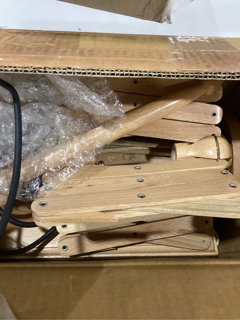 Condition photo showing New/Like New for Brainmart Wooden Yarn Winder & Swift Combo – Large Beechwood Manual Yarn Ball Winding Tool for Knitting & Crocheting Beachwood (Winder+Swift)
