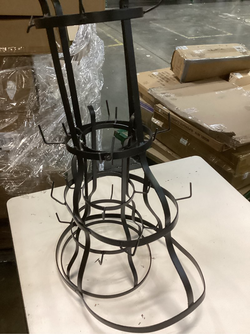 Condition photo showing As Is for VINTAGE INSPIRED BOTTLE DRYING RACK SET OF 2