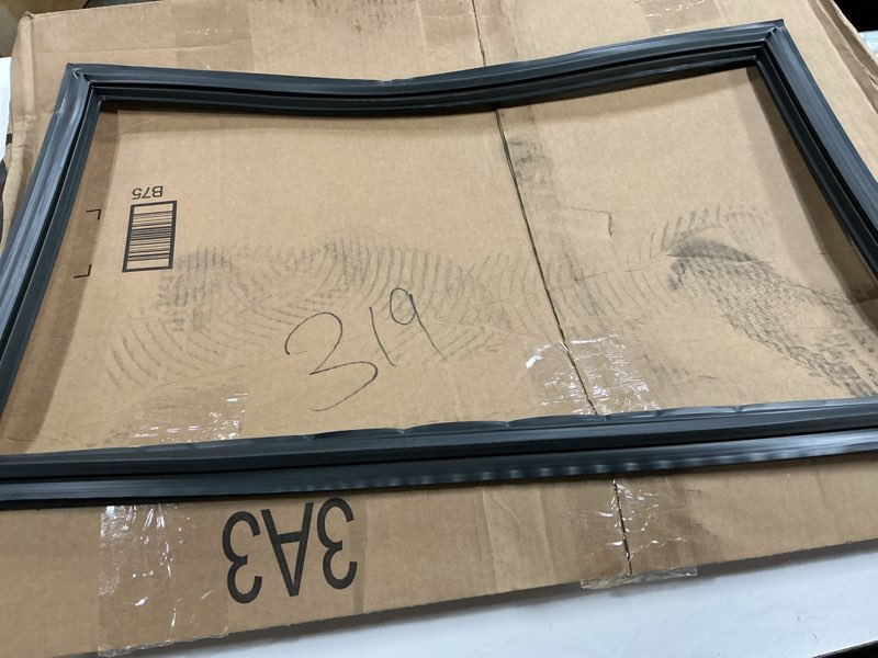 Condition photo showing As Is for WR14X27234 Refrigerator Freezer Door Gasket Replacement for GE Refrigerator Replaces WR14X27234 WR14X21197 WR14X21235 4468125 PS11774646 AP6041577