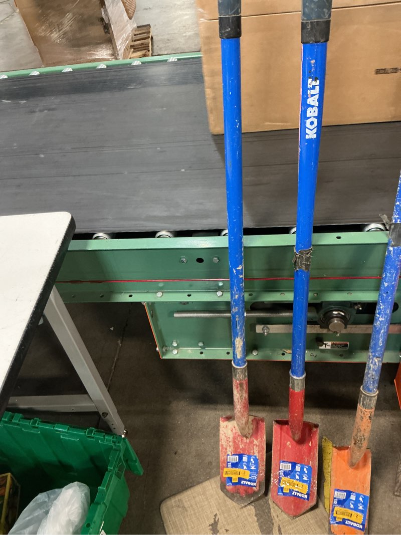 Condition photo showing As Is for kobalt 40-in fiberglass handle trenching spade