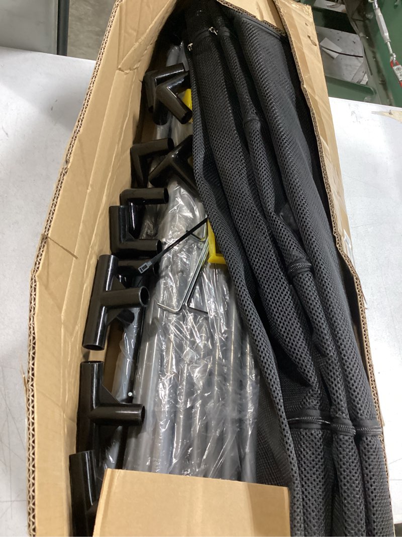 Condition photo showing Good Condition for catio outdoor cat enclosure window 72.4" h large cat cage with perches 4 tiers cat patio playpen kitten kennel for multiple indoor cats (36.2“l× 36.2”w ×72.4" h) 72.4 inch height