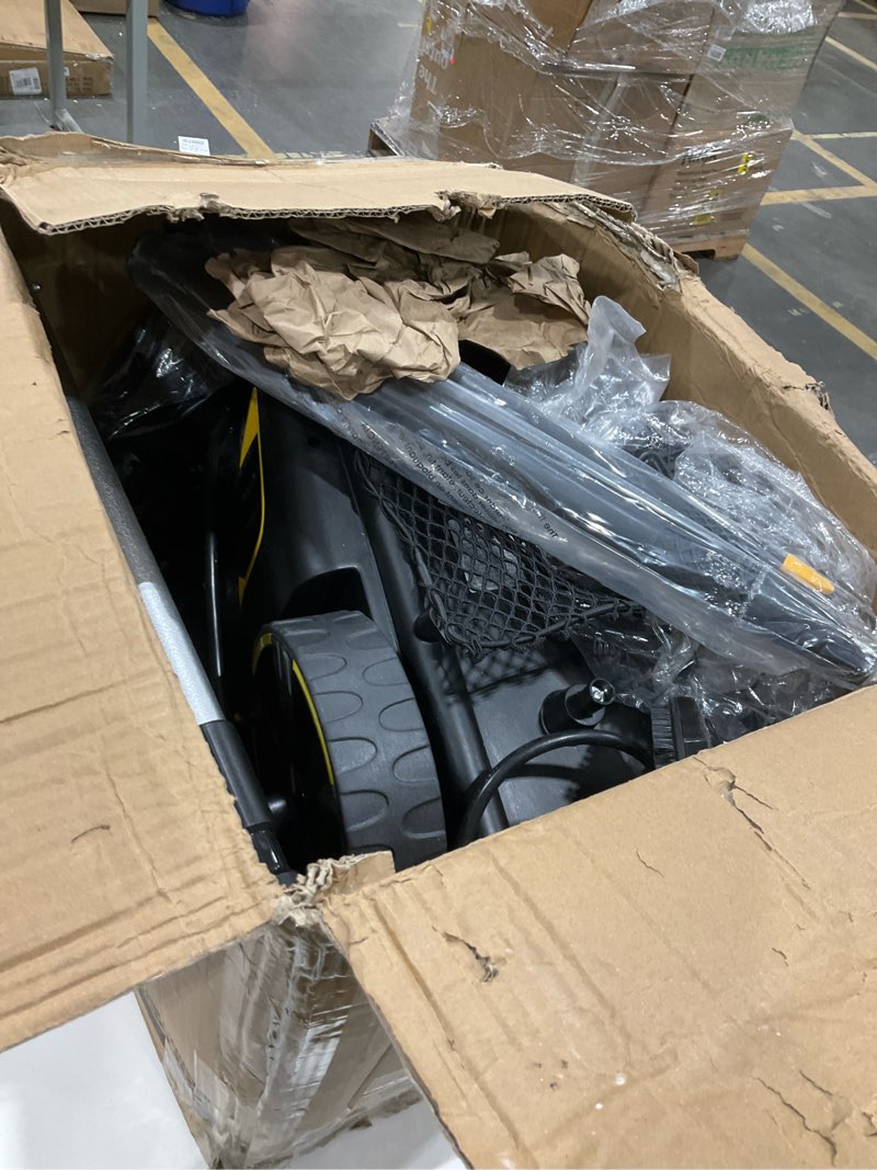 Condition photo showing As Is for McCulloch MC1385 Deluxe Canister Steam Cleaner, 2-Hour Runtime, Chemical-Free, 23 Accessories: Mop Head, Brushes & More - Built for Home, Tile, Carpet, Furniture, & Personal Car Detailing