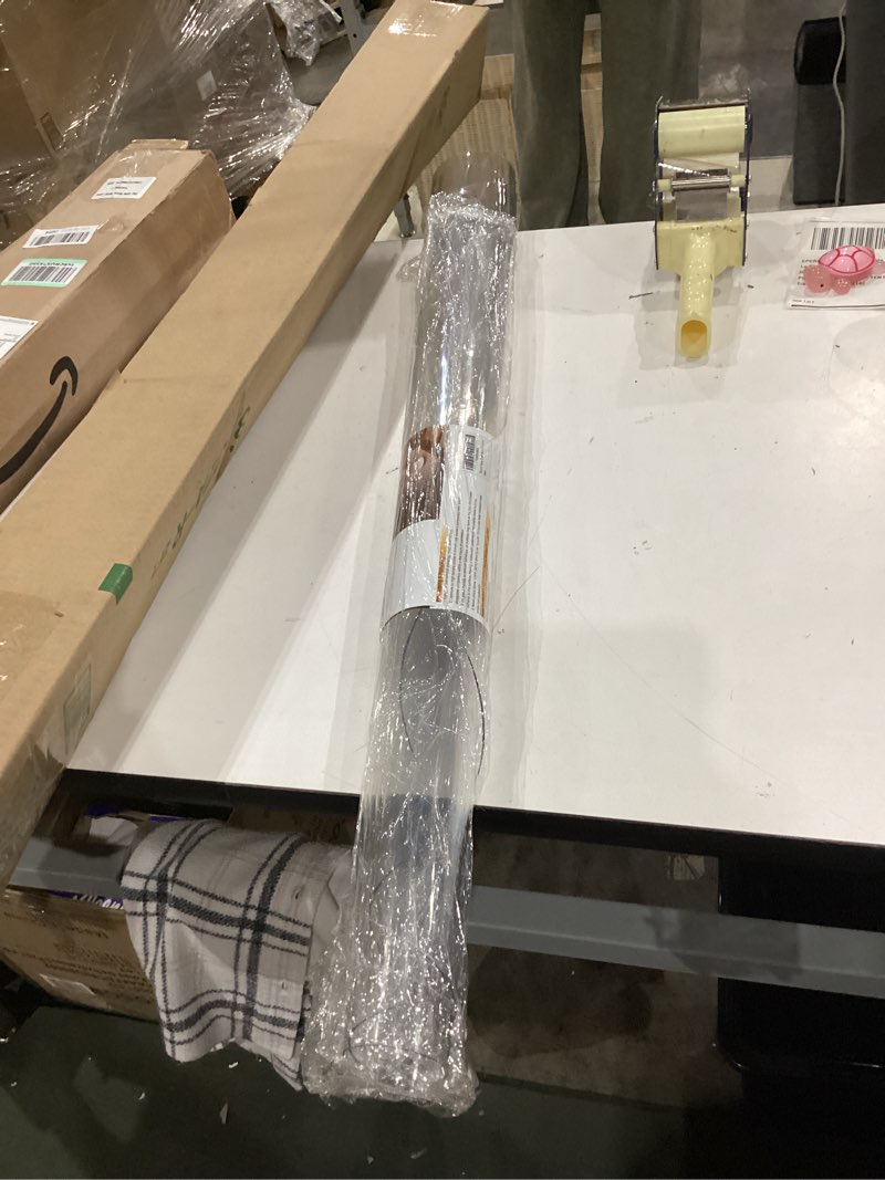 Condition photo showing Good Condition for whirltique 40" round clear table protector, 1.5mm thick, clear plastic table cover, scratch resistant, perfect for dining room, coffee table clear 1.5mm 40" round