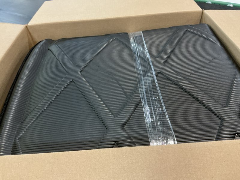 Condition photo showing As Is for uxcell cargo trunk tray cargo liner rear cargo trunk floor mat waterproof protector custom for hyundai sonata 2011-2015