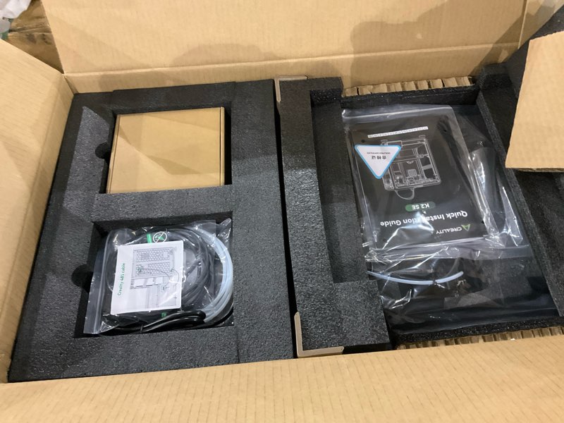 Condition photo showing Good Condition for Creality K2 SE Combo 3D Printer, Support Multicolor Printing with CFS, 500mm/s High-Speed, Smart Auto Leveling, Solid Metal Build Frame, Fully Assembled, Next-Gen Extruder, 220×215×245 mm Build Volume