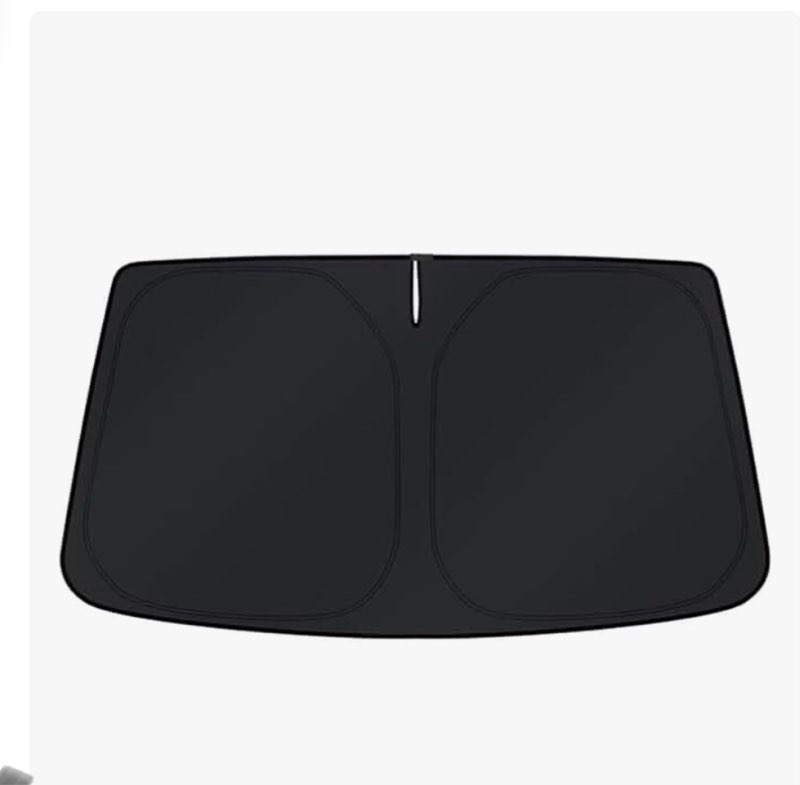 windshield sun shade for toyota tundra 2022-2026, custom-fit windshield cover, keep vehicle cool, pr