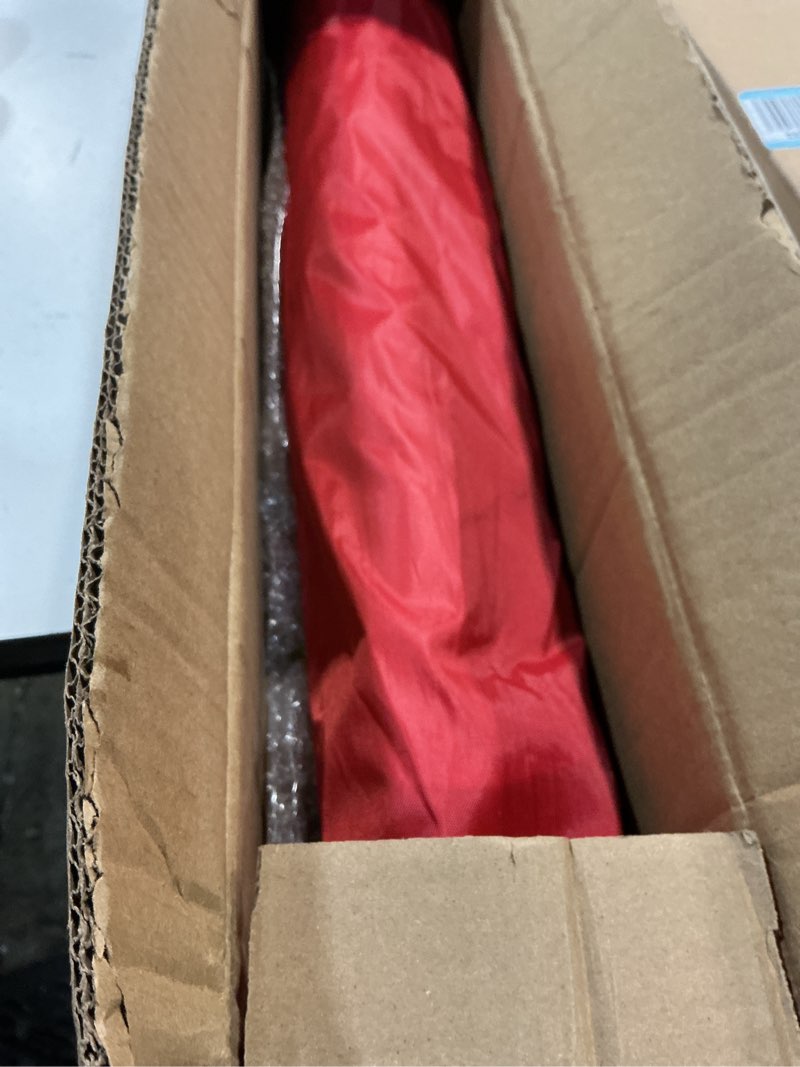 Condition photo showing New/Like New for sweetude lifeguard umbrella with tilt 45° for seat patio beach outdoor lifeguard solar sun umbrella portable for chair sliver