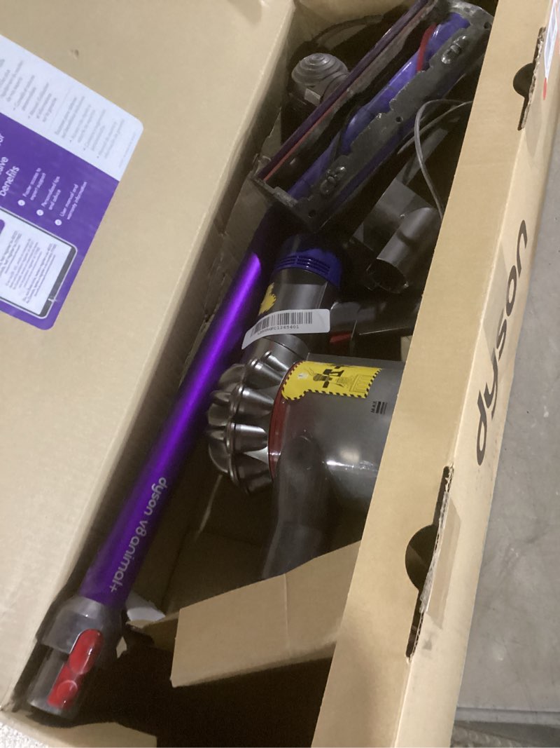 Condition photo showing Good Condition for dyson v8 plus cordless vacuum, cleans hard floors and carpets, detangles, converts to handheld, 115aw, 2 power modes, up to 40 minutes¹