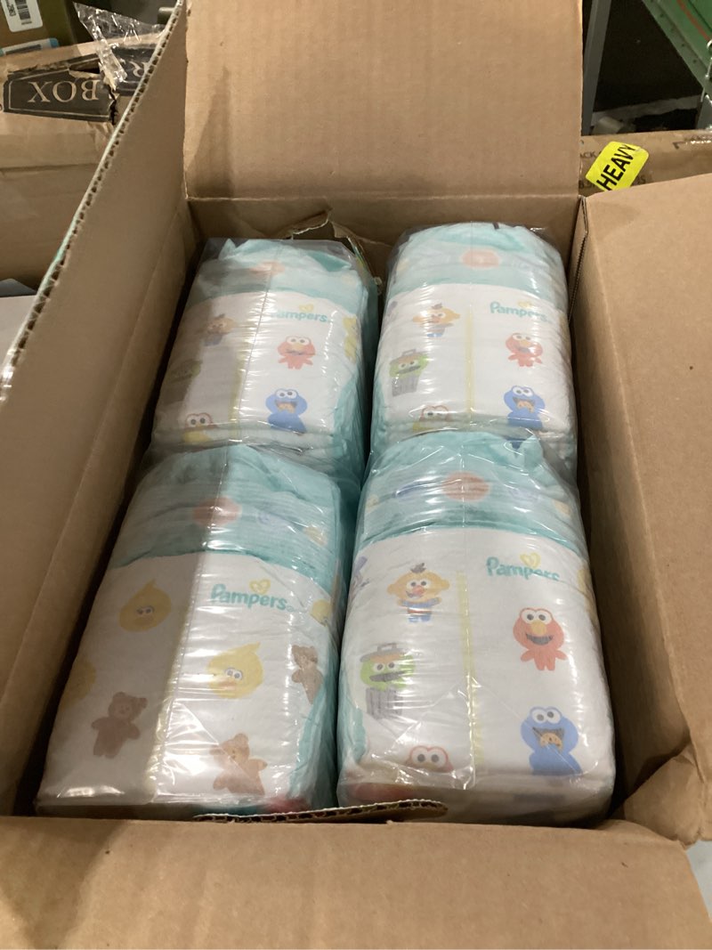 Condition photo showing New/Like New for pampers diapers - baby dry - size 1, 120 count, absorbent disposable infant diaper (packaging may vary) size 1 120