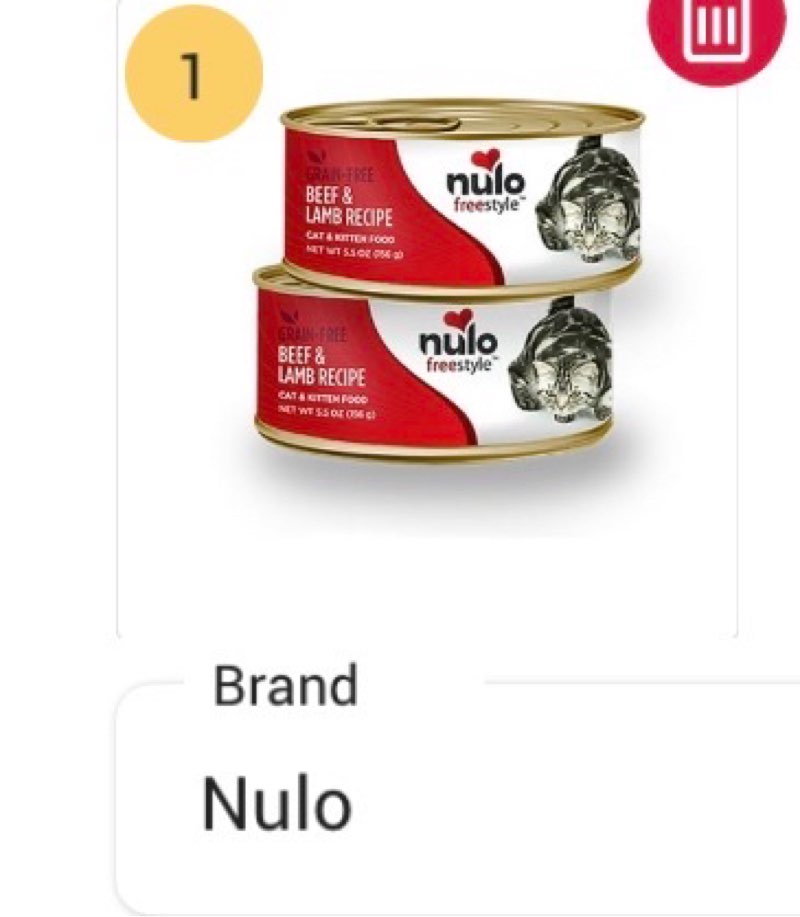 (Case of 24) Nulo Freestyle Grain-Free Beef & Lamb Wet Cat Food  5.5 oz ( BB:02/20/2027)