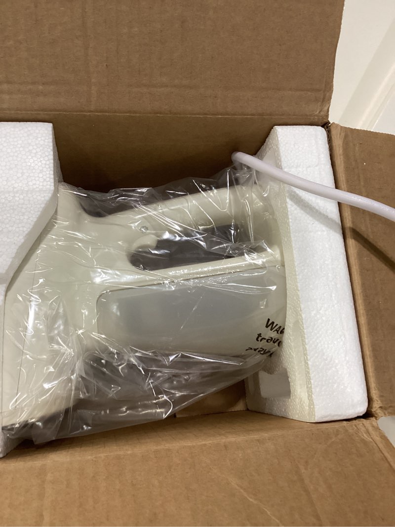 Condition photo showing Good Condition for NOT TESTED Bear Steamer for Clothes, Handheld Clothes Steamer,1300W Strong Power Garment Steamer with 230ml Tank,Fast Heat-up, Auto-Off, Steam Iron Fabric Wrinkle Remover with Brush for Home and Travel Beige
