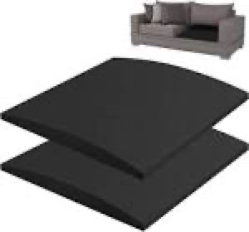 1 pcs ak trading co. furniture seat support - high-density (1.8 density 44-ild) - charcoal foam couch sofa