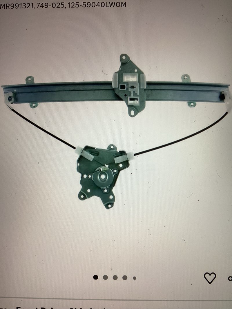 OEG Parts New Window Regulator Front Drivers Side Left LH Compatible With Mitsubishi Lancer 2003 200