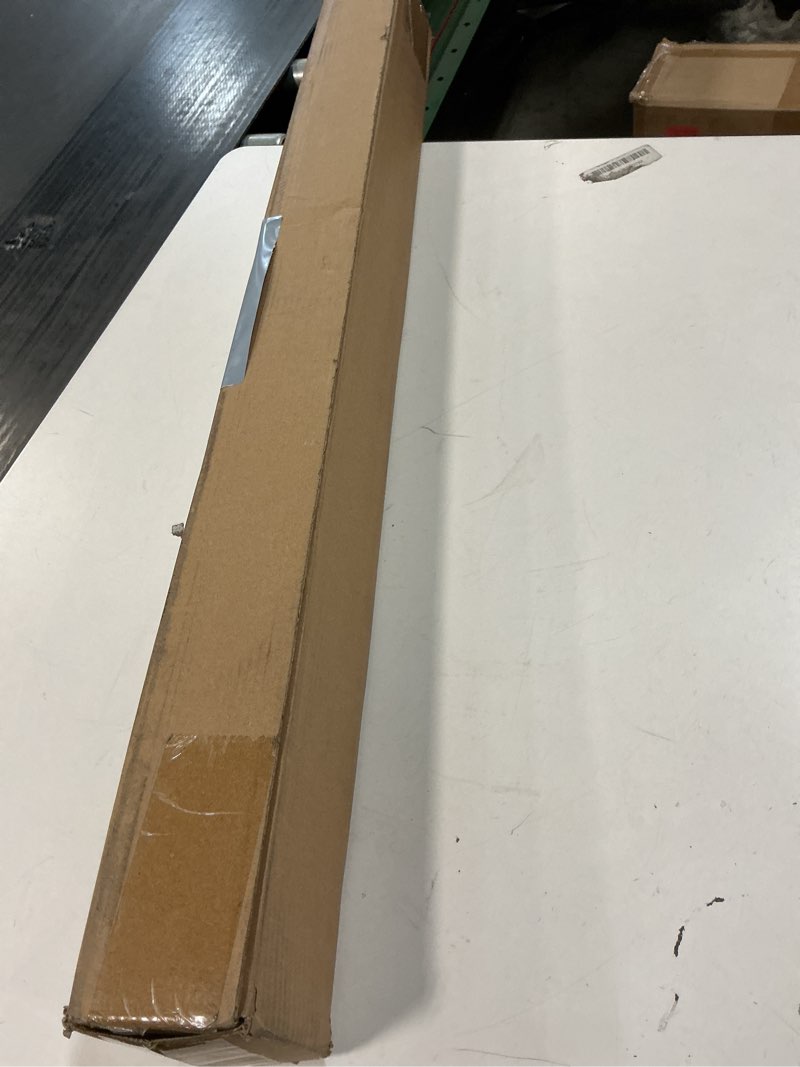 Condition photo showing New/Like New for No Tools No Drill Cordless Roman Shades for Indoor Windows 100% Blackout, for Window Size 33" W × 48" H White White 33" W × 48" H
