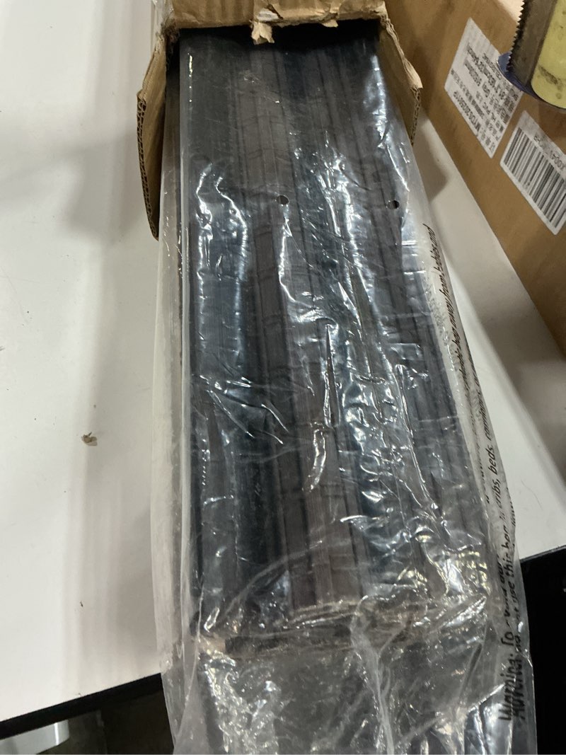 Condition photo showing New/Like New for lazblinds cordless bamboo roman shades, privacy blinds for interior windows, room darkening roll up bamboo blinds for home & patio, 36" w x 64" h, bdp-espresso privacy - espresso 36" w x 64" h