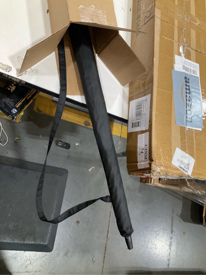 Condition photo showing Good Condition for lanbrella golf umbrella windproof stick umbrella triple-layer inter-vented canopy vented auto open 62 inch a1.1.black