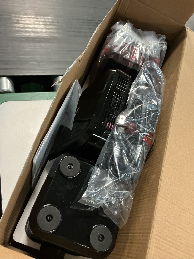 Condition photo showing Good Condition for bluetooth microsystem with cd player, fm radio, clock and stereo speakers, black (es-4001)