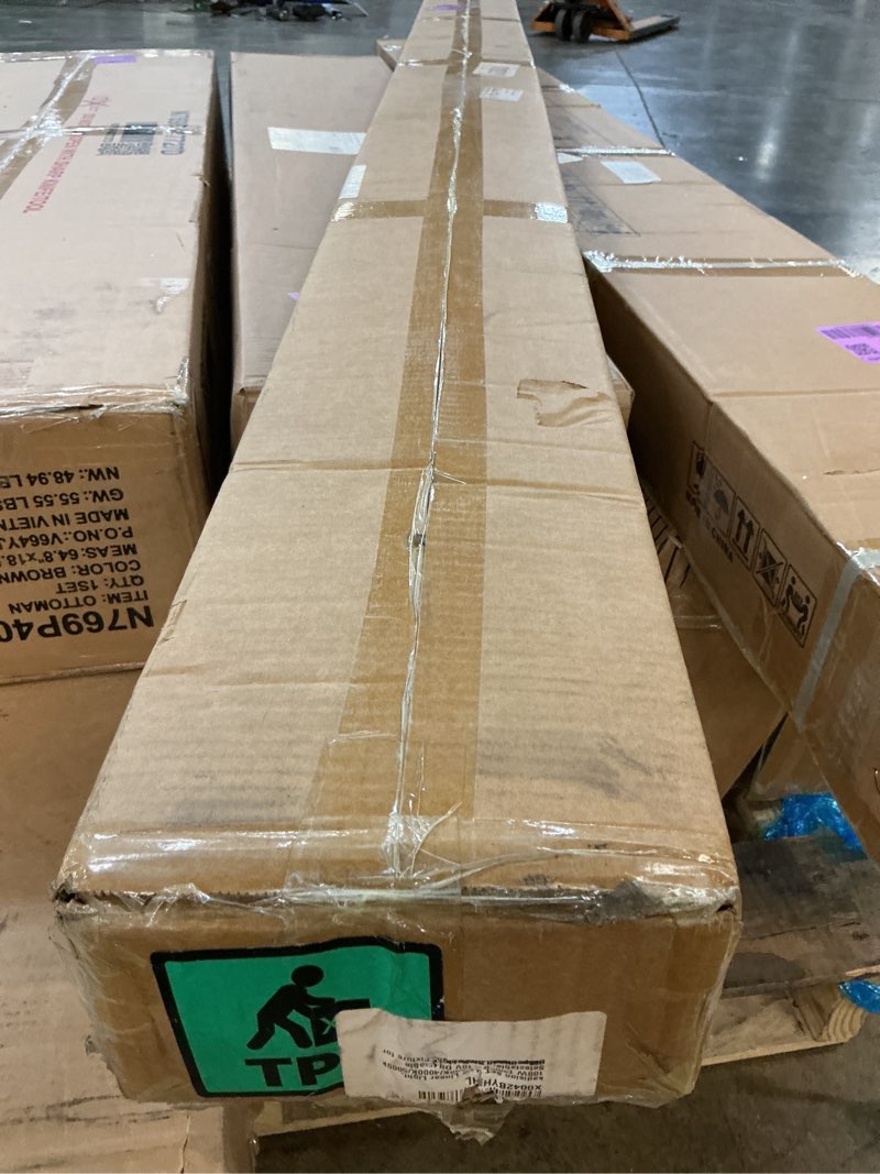 Condition photo showing New/Like New for kadision 8ft led linear light, 100w 13000lm 3000k/4000k/5000k selectable, 0-10v dimmable suspended linear light fixture for office retail showroom, etl-listed 2-pack 8ft 2