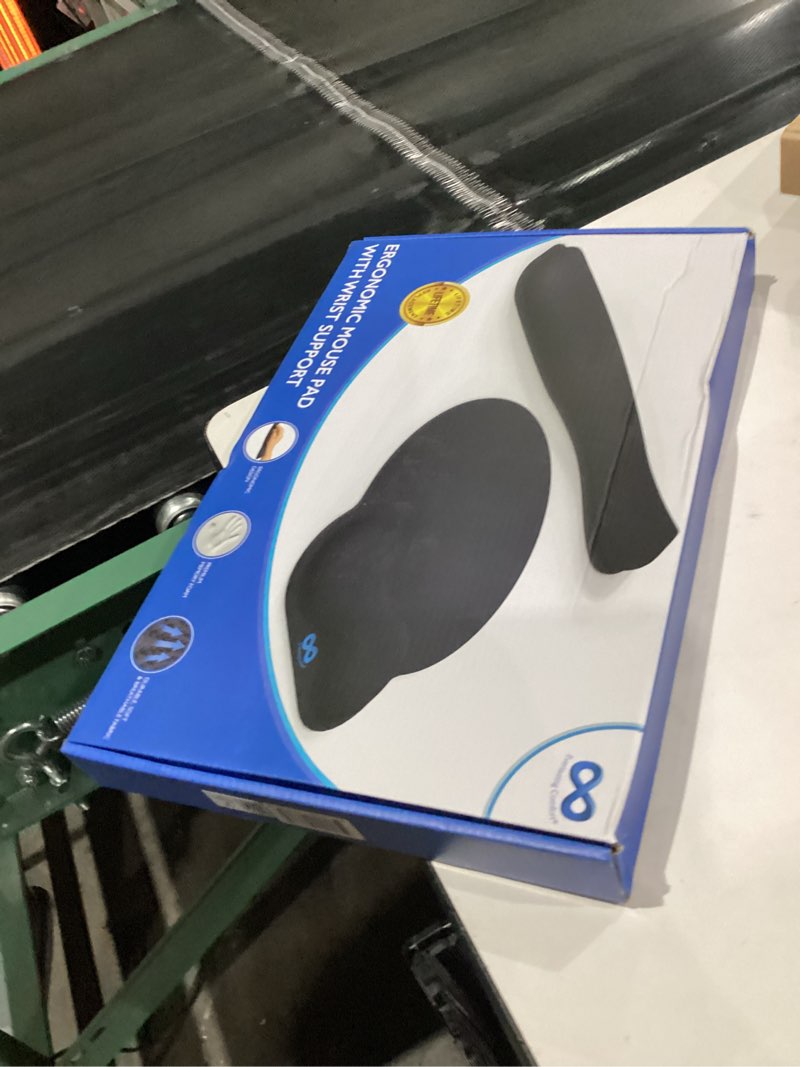 Condition photo showing New/Like New for Everlasting Comfort Ergonomic Mouse Pad and Keyboard Wrist Rest for Computer Keyboard – Memory Foam Mouse Pad Set with Wrist Support for Comfort, Extended Typing Sessions