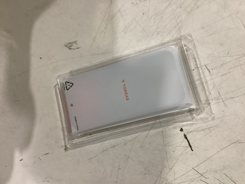 Condition photo showing Good Condition for torras magnetic slim fit for iphone 17 pro case 6.3 inch, ultra-thin, compatible with magsafe, lightweight matte anti-scratch hard pc cover phone case for iphone 17 pro originfit, silver white 3-silver white iphone 17 pro