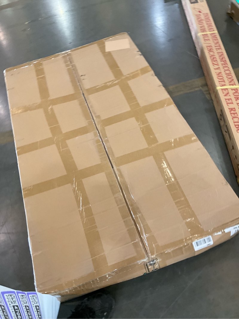 Condition photo showing Good Condition for wenqik 2 sets 32" high top round folding cocktail tables white bar height with removable legs & 32"x43" spandex stretch table covers (black) 32x43inch black 2