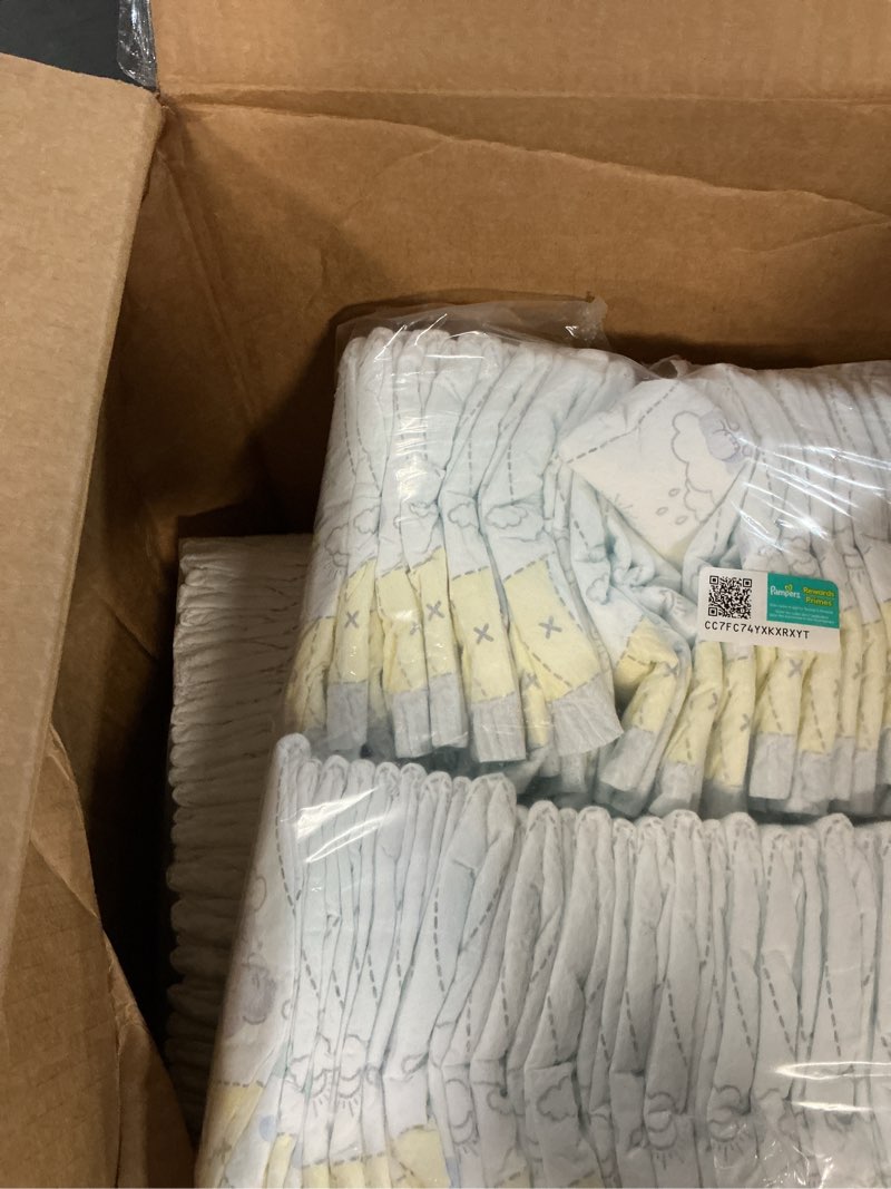 Condition photo showing Good Condition for Pampers Swaddlers Diapers, Size 1 (8-14 lbs), 198 Count, Absorbent, Keeps Baby Dry and Comfortable, Skin Safe Disposable Baby Diaper (Packaging May Vary) Size 1 198