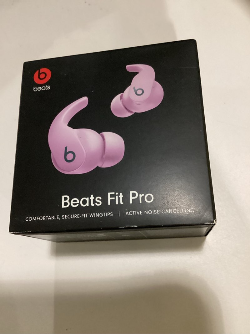 Condition photo showing New/Like New for Beats - Fit Pro True Wireless Noise Cancelling In-Ear Earbuds - Purple