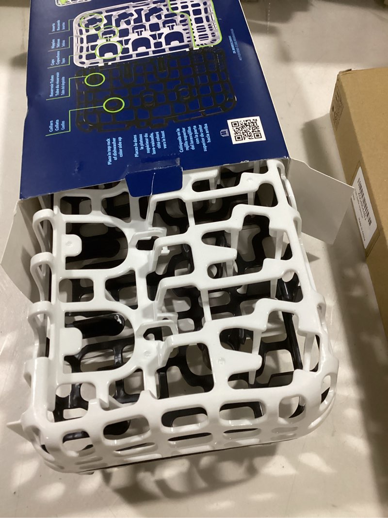 Condition photo showing Good Condition for Dr. Brown's Dishwasher Basket for Small Baby Bottle Parts, Pacifiers, and Accessories, Clean, Store and Organize Newborn Essentials, BPA Free, Black