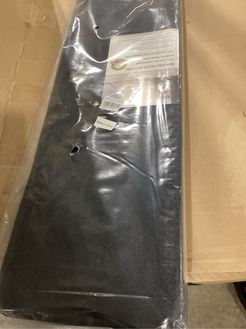 Condition photo showing Good Condition for PURE ERA Bullnose Carpet Stair Treads Set Tape Free Non-Slip Indoor Stair Protectors Pet Friendly Rugs Covers Soft Skid Resistant Washable Reusable 9.5" x 30"x1.2" (2 Pieces,Black)